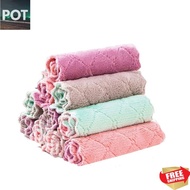 Best Kualiti Microfiber Kitchen Cloth Rag Kain Mengelap Tuala Penyerap Dapur Kain Tebal Fiber Mikro 