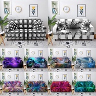 Sofa Slipcover Elastic Sofa Covers for Living Room Psychedelic Couch Cover L Shape Corner Sofa Cover