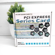 PCI CARD EXPRESS SOUND CARD 7.1