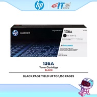 HP 136A Black Original LaserJet Toner Cartridge W1360A