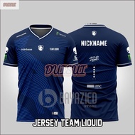 The Newest Liquid Jersey Team Liquid Echo Liquid Aura Game Jersey Leisure Sports Unisex Badminton Je