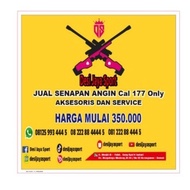 Pompa pcp asli Lantax setenlis dan kuningan 4500 psi predator 500cc