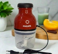 PHILIPS FOOD PROCESSOR CHOPPER BLENDER -Merah