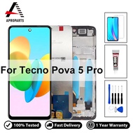 Chất lượng cao cho Tecno Pova 5 Pova5 Pro LH8n Màn hình LCD màn hình cảm ứng số hóa lắp ráp với khun