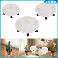 [Ahagexa] Plant with Rolling Plant Stand Multifunctional Round Pot Mover Plant for Potted Plant