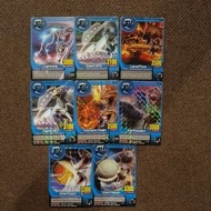 Animal Kaiser Version 2: M005, M012, M014, M033, M035, M036, M037 & M040: 1set....100% Original...