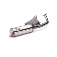 V8 Exhaust Pipe for JOG50 JOG V8 Racing Muffler Modified Exhaust System JOG2 JOG90 JOG50 V8 Full Sys