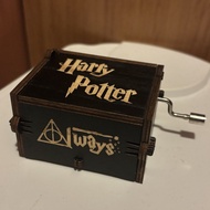100%New 哈利波特 Harry Potter 木製音樂盒