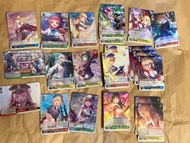 Bushiroad Weiss Schwartz WS Heaven Burns Red 緋染天堂 SR RRR RR PR TCG