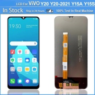 Display For VIVO Y20 Y15A Y15S Y30 LCD Y10 Y20 2021 LCD Touch Screen Digitizer Assembly For VIVO Y12