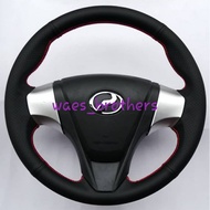 Perodua bezza cover steering perodua axia cover steering hand sewing stitch pembalut steering axia s