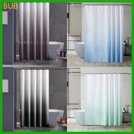 BUB Shower Curtain 180x200cm 120x200cm Bath Curtain Color Gradient Bath Curtain