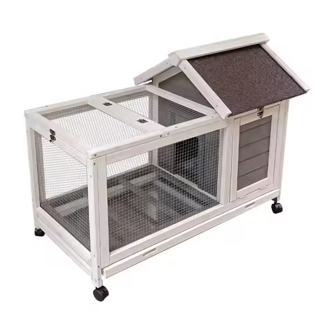 Household Dutch Pig Cage Rat Squirrel Cage Rabbit Nest Extra Large Household Pet Rabbit Cage