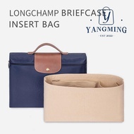 YANGYANG 1Pcs Linner Bag, Felt Storage Bags Insert Bag, Durable Portable Multi-Pocket with Zipper Bag Organizer for Longchamp LE PLIAGE CLUB Briefcase S