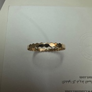 正版 Chaumet bee 玫瑰金戒指 size58