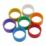 100 Pcs Chicken Foot Rings No Words Inner Diameter 1.6cm/1.8cm/2.0cm Chicken Duck Parrot Marking Cli