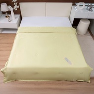 Summer Feather Blanket 1m9x2m1 Light Yellow, Compact and Lightweight Design, Soft Surface, 7 Colors 