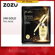 ❤️88Home❤️ ZOZU 24K Gold Foil Mask Hydrating Moisturizing Face Mask Skincare Sheet Facial Mask / Masker Muka Murah 面膜