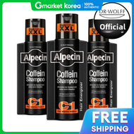 Alpecin | Alpecin Caffeine Shampoo C1 Black Edition (Hair and Scalp Strengthening) 375ml X 3