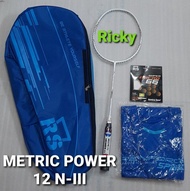 RAKET BADMINTON RS METRIC POWER 12 N-III - METRIC POWER 14 N-III -