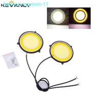 originalஐHigh power 2pcs/set DRL White Daytime Running car  DRL COB Round 120 chips led round 120chi