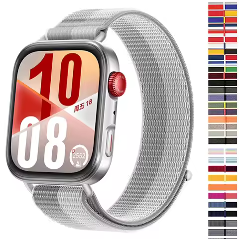 Nylon Strap For Huawei Watch Fit 4 3 Woven Sports Smartwatch Wristband Correa Huawei Watch Fit 4/4 P