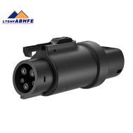 IEC62196 Type 2 to SAE J1772 Type 1 EV Adapter Charging Convertor 250V 32A Type2 to Type1 Charger Co