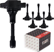 Ignition Coil Pack Set of 6 Compatible with Nissan 350Z Altima Murano Pathfinder Infiniti FX35 G35 J