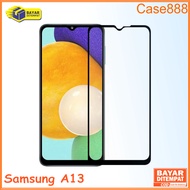 CASE888 Tempered Glass 5D 6D 9D 21D Samsung Galaxy A13 Full Coverage Ultra HD - BLACK