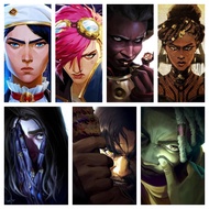 Arcane Role Posters Arcane Jinx Poster Wall Art Print Gaming Gift Popular Game Room Decor