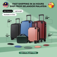 28" INCH HUGE SIZE ABS TRAVEL LUGGAGE BAG SUITCASE / BEG BAGASI SIZE BESAR 28 INCH