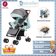 Baby Stroller Handle Foldable Travel Stroller for Baby LightWeight Compact Pram pet stroller