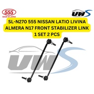 SL-N270 555 NISSAN LATIO LIVINA ALMERA N17 FRONT STABILIZER LINK 1 SET 2 PCS