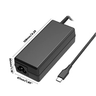 65W USB-C Laptop Charger for Chromebooks Yoga Notebook AC Adapter (XXL 62)