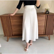 Haruka skirt korean loose maxi skirt women's skirt anti-wrinkle flare skirt women's basic skirt