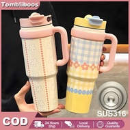 1000ML Fruity Bloom Tumbler 1000ml Stainless SUS 316 Drinking Bottle Tumbler Tumbler Tahan Sejuk