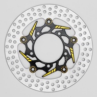 FAR SPORT Sports Series Black Gold Floating Disc 245mm Suitable for YAMAHA CYGNUS-X CYGNUS 4th Gener