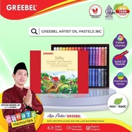 Greebel Artist Oil Pastel Crayon 36C Greebel Crayon/ 36 colors