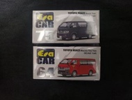 [一套兩架] Era car 1/64 Toyota Hiace Black Van + 1/64 豐田 Toyota Hiace Macao Fire Van  模型車 全新包膠