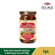 ✒☂Doña Elena Spanish Sardines in Mild Spicy Corn Oil 228g