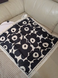 Marimekko Kioski Astrilli Unikko Floral Organic Cotton Scarf Bandana