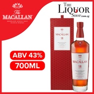 The Macallan 18 Years Sherry Oak 700ml 2025 ABV 43% 700ml