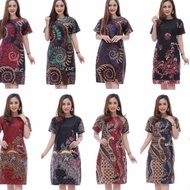 SK.18Oc22g • SHORT SLEEVED BATIK DRESS0444