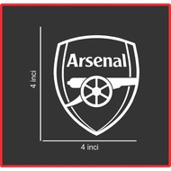 CAR STICKER/STICKER KERETA (ARSENAL)