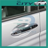 Honda New City GN2 Hatchback Krom Penutup Pemegang Pintu Luar Karbon Penutup Mangkuk Hitam Kereta Berjaya Auto Aksesori