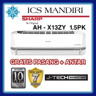 terbaru !!! ac sharp 1.5pk inverter ah-x13zy ready