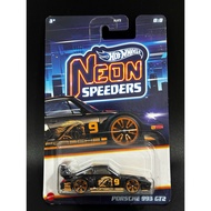 Hot Wheels Neon Speeders  Porsche 993 GT2 Japan Card