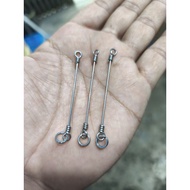 Asis 3 pcs stainless Steel 1.0 mmHOOK, 5 cm long