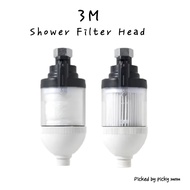 3M Shower Filter Head Premium / Standard | Anti Rust Chlorine Removal Filter | Bathroom Water Purifi