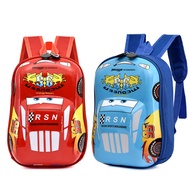 3D Car School Bag Kindergarten Baby Children's Hard Shell Bag 2-3 Years Old Boy Backpack Student Car